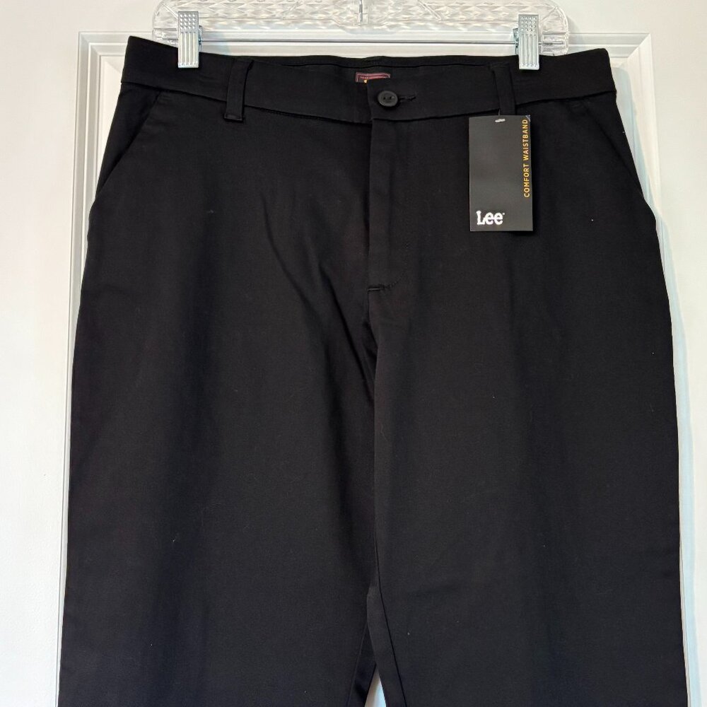 Lee Straight Leg Black Jeans